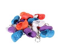 HEEPDD Portachiavi per Scarpe in Morbido Silicone da 20 Pezzi, Design Unico per Scarpe da Ginnastica da Donna, Accessori da Viaggio Compatti e Funzionali, Colori Assortiti, Ideali per Zaini e Borse