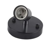 HEEPDD Portalampada, Rotazione dei Gradi dei Portalampada, Direzione della Luce Flessibile per per Decorazioni per la Casa e l'ufficio, Presa E27 Vintage con 180 Nan Forniture di Illuminazione