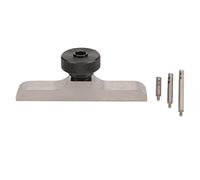 HEEPDD Profondimetro, Struttura in Acciaio Inossidabile, Misurazioni Accurate con 3 Aste di Prolunga per Professionisti e Officine (103 * 17mm)