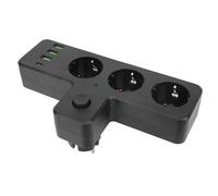 HEEPDD Prolunga Presa, 3 Prese CA 3 Porte USB 1 Porta Tipo C Multifunzione Multifunzionale con Interruttore, per Casa Sala Giochi Home Theater Camera da Letto