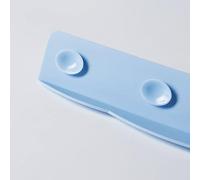 HEEPDD Protezione a Spruzzo del Lavello in Silicone Responsabilità Morbida Previene L'acqua Intelligente per il Lavello della Cucina, Installazione di Installazione di Aspirazione (Nuvole Azzurre)