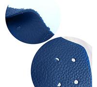 HEEPDD Protezioni per le dei Piedi, Pelle PU, Design Durevole a 4 Fori, Ideali per il Comfort e la Durata Prolungata dei Tuoi Pattini a Rotelle (BLUE)