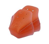 HEEPDD Protezioni per le dei Piedi, Pelle PU, Design Durevole a 4 Fori, Ideali per il Comfort e la Durata Prolungata dei Tuoi Pattini a Rotelle (BROWN)
