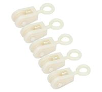 HEEPDD Puleggia Fissa per Bestiame da 25 Pezzi, Accessori per Serra in Plastica per Allevamenti di Polli, Affidabile e Facile da Installare, Riduce il Carico in Ambienti Agricoli