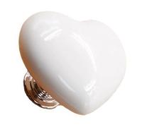 HEEPDD Pulsante del Gabinetto Push, a Forma di Cuore Serbatoio dell'acqua del Gabinetto Pulsante Assistenza Al Serbatoio del Bagno Premere Helper per Donne Protezione da Unghie Lunga Nan (WHITE)