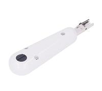 HEEPDD Punch Down Tool Tagliacavi con Funzioni di Crimpatura Spelatrice per Progetti Domestici di Reti di Telecomunicazioni Costruzione in Acciaio ABS Lunghezza 6 Pollici Ideale per Tecnici