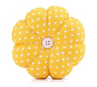 HEEPDD Puntaspilli da Polso a Forma di Zucca, Porta Aghi da Cucito Creativo con Fascia Elastica da Polso Puntaspilli da Cucito per Regali Fatti a Mano Artigianali Fai-da-te (stoffa 3)