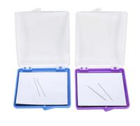 HEEPDD Puntaspilli Magnetici per Cucire da 2 Pezzi, Portaspilli Portatile per Progetti di Creazione di Aghi e Quilting di Facile Accesso