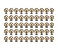 HEEPDD Punte, Rivetti e Borchie, Set da 50 Pezzi con Robusta Struttura in Ferro, Struttura a Griglia Antiscivolo e Facile Installazione, Perfetto per Pelletteria Fai-da-te, Accessori di (#4)