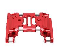 HEEPDD RC Car Center Gearbox Base, RC Car Gearbox Mount Piastra resistente all'usura ad alta resistenza per sostituzione (rosso)