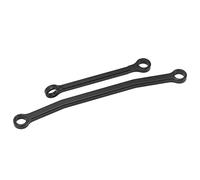 HEEPDD RC - Cravatta per barra di sterzo, leggera, facile installazione, facile controllo per 1/24 kit di barra di accoppiamento fai da te (nero)