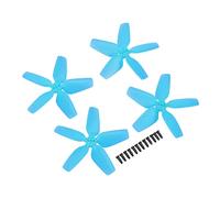 HEEPDD RC Curva Levigante Colore Chiaro Puntelli 4 Pezzi Leggeri per Fai da Te (Blu)