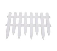 HEEPDD Recinzione per Aiuole 5 Pezzi Recinzione Decorativa per Bordi da Giardino, 50x30,5 Cm/19,7x12,0 Pollici Pannello di Bordo Paesaggistico in Plastica per Aiuole Prati Percorsi Cortile Facile