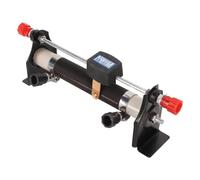 HEEPDD Resistenza del Reostato a Scorrimento 2A 20Ω, Strumento di Ricerca per Laboratorio Elettrico di Fisica Regolabile con Testa Scorrevole e Cappello di Cablaggio Isolato per