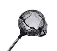 HEEPDD Rete da Pesca Telescopica, Mini Rete da Pesca Regolabile Ultraleggera con Manico Lungo in Acciaio Inossidabile per d'acqua Dolce Bambini Uomini Donne Strumenti per la Pulizia degli Acquari