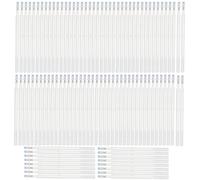 HEEPDD Ricarica per Pennarelli per Tessuto da 100 Pezzi, Ricarica per Pennarelli con Punta in Acciaio Ad Alta Durezza per Quilting, Cucito, Sartoria, Ricamo, Artigianato (WHITE)