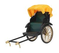 HEEPDD Rickshaw, modello retrò, dettagli squisiti, modello robusto Rickshaw lega per tavolo (verde scuro)