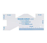 HEEPDD Righello da Cucito in Alluminio, Righelli e Portarighelli Calibrazione Accurata, Perfetto per Quilting, Ricamo e Progetti di Cucito Righello da in Alluminio, Misuratore Leggero