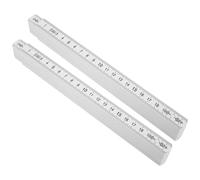 HEEPDD Righello Pieghevole, Materiale ABS Leggero, Metro Pieghevole da 2 M per Lavorazione del Legno, Carpenteria, Progetti Fai da Te