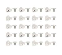 HEEPDD Rivetti a Forma di Cuore, Lega di Zinco, Installazione Facile, Elementi di Fissaggio Decorativi per Artigianato, Abbigliamento, Borse, Scarpe (#2)