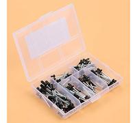 HEEPDD Rivetti Ciechi in Alluminio Riveta, Materiale in Alluminio Resistente, Installazione Semplice, Varie Dimensioni per Applicazioni con Pistole Manuali Elettriche Pneumatiche