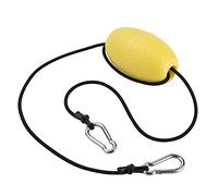 HEEPDD Rotolo di Autobus Kayak del Rimorchio in Acciaio Inossidabile Compatto Boa Eva per Kayak in Acciaio Inossidabile di Nylon Giallo + 1pc