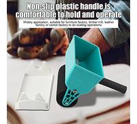 HEEPDD Rullo Applicatore di Colla Portatile Portatile per Incollaggio Adesivo, Incollatrice Manuale da 3 Pollici per Lavorazione del Legno, Plastica, Verde e Crema, con Controllo del Flusso