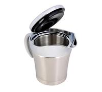 HEEPDD Salsiera, Pentola Termica in Acciaio Inossidabile 304 per Servire Sugo e Condimenti per Insalata, Isolata da 450 Ml per Uso (Formato piccolo 450 ml)