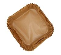 HEEPDD Salvasentarsi per Fodera di Carta Friggitrice per Aria, Piroscafo da 100 Pezzi, Vaso di Brodo e Pasta a Piroscafo Non Stick Forno a Forno a per Pergamena per la Cottura della Carta Cottura a