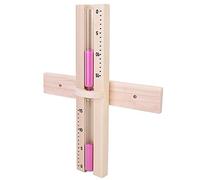 HEEPDD Sauna da 15 Minuti, Sabbia Rosa, Timer per Il Conto alla Rovescia in Vetro Perfetto per Sessioni di Sauna da 15 Minuti, Timer per Sabbia in Legno con NAN Giardinaggio