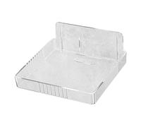 HEEPDD Scaffali a Parete Galleggiante, Scaffale per Mensole Adesive a Parete Trasparente Staffa per Scaffale per Scatola per Soggiorno per Soggiorno Camera da Letto da Bagno Nan