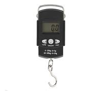 HEEPDD Scala Digitale Portatile, Ampio Display LCD Materiale ABS Durevole Scala Digitale Portatile con Gancio a Misura per Pesare i Bagagli Espressi