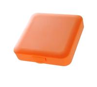 HEEPDD Scatola di Stoccaggio dei Tovaglioli Sanitari, Grande capacità, Portatile, Multifunzionale, Fibbia Semplice, per Cuscinetti Mestruali Nan (ORANGE)