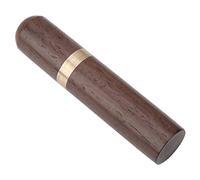 HEEPDD Scatola Porta Aghi in Legno, Design Compatto, Ideale per gli Appassionati di Cucito e Quilting, Organizer Portatile per Aghi per Artigianato e Progetti Fai da Te (Marrone scuro)