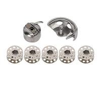 HEEPDD Scatola Porta-spolina, Porta-spolina Scatola Porta-spolina Set di Ganci per Cucire per Uso Domestico per Macchina da Cucire per Uso Domestico di Vecchio Stile