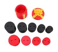 HEEPDD Scatola Regalo con Puzzle a Vite Fastidiosa, Stampata in 3D, 10 Strati Nidificati, Riutilizzabile, Porta Soldi per Scherzi per Adulti, Regalo Bavaglio per Ufficio Segreto di (Rosso)