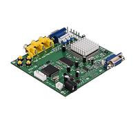 HEEPDD Scheda Convertitore da CGA a VGA, Scheda Adattatore Convertitore Video AD a 24 Bit con Scansione Automatica da 15 KHz a 31 KHz 4 Uscite VGA per Monitor PDP LCD CRT PCB per Giochi