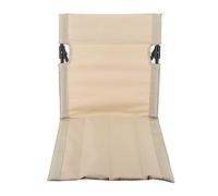 HEEPDD Sedia a Spiaggia Pieghevole Portatile, Che Vive All'esterno per Adulti, Supporto Posteriore Regolabile, Camp, Oxford Manufacturing 600D, Blue (Cachi)