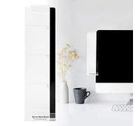 HEEPDD Segnaletica per Monitor per Schermo di Computer, Bacheca in Acrilico per le necessità Quotidiane di Casa e Ufficio (Lato sinistro)