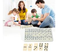 HEEPDD Set 28pcs/Set Dominoes, Bloccanti in Legno Domino Giocattolo Giocattolo Educatico di Giocattoli Interessanti Game da Tavolo da Tavolo da da da Giochi di per Le Prime Istruzione