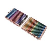 HEEPDD Set da 50 Matite Colorate Metallizzate, Design Esagonale Facile da Impugnare, 50 Colori Vivaci per Bambini e Artisti Adulti Che Disegnano Libri da Colorare