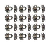 HEEPDD Set di 100 Chiusure Decorative in Ferro da 21 X 20 Mm (bronzo