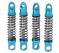 HEEPDD Set di ammortizzatori in lega di alluminio per auto WPL D12 RC, prodotti per esterni, accessori modello auto, aspetto fresco, riduzione dell'impatto,