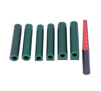 HEEPDD Set di Cera per Anelli da Intaglio, Materiali Premium con Tubi di Cera di 6 Dimensioni e Taglierino per la Creazione di Gioielli, Ideale per l'artigianato Professionale