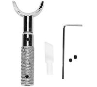 HEEPDD Set di coltelli manuali in Pelle Girevole, Coltello Girevole Regolabile Manuale Fai-da-Te per Strumento Manuale per Lame ad Alta durezza(B 7mm Oblique)