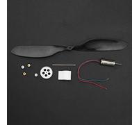 HEEPDD Set di Eliche per Motore Senza Nucleo, Plastica ABS, Motore Senza Nucleo Ad Alta velocità per 716 720 8520 Utilizzato Nei Giocattoli Telecomandati (716 set riduzione completo)