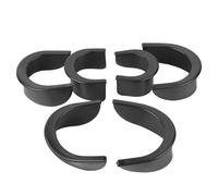 HEEPDD Set di Fodere per Tasca da Biliardo, Materiale, 6 Pezzi Accessori da Biliardo con 4 Angoli Perforati e 2 Fodere Laterali per Tavolo da Set di per Tasca da di Ricambio, Gomma di qualità