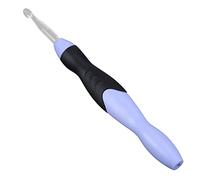 HEEPDD Set di Ganci All'uncinetto, 9 Pezzi Teste Intercambiabili Ricaricabili USB Ergonomiche da 2,5 Mm a 8 Mm Ganci Adatti Alle Forniture Artigianali Fai -da -te