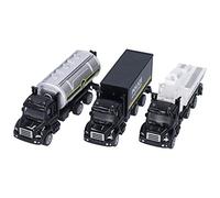 HEEPDD Set di Giocattoli Modello di Camion 1:50, Modello di Camion, Regalo di Compleanno Perfetto per Bambini Set di Giocattoli di 1:50, Recupero in Lega e per Bambini (Tirare indietro il del