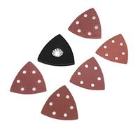 HEEPDD Set di Levigatura da 101 Pezzi, Utensile Multifunzione, Fogli Abrasivi da 90 Mm da 60# a 240# per Finitura di Legno e Metallo Set di Levigatura da 101 Pezzi, Fogli di Carta Vetrata per Nan